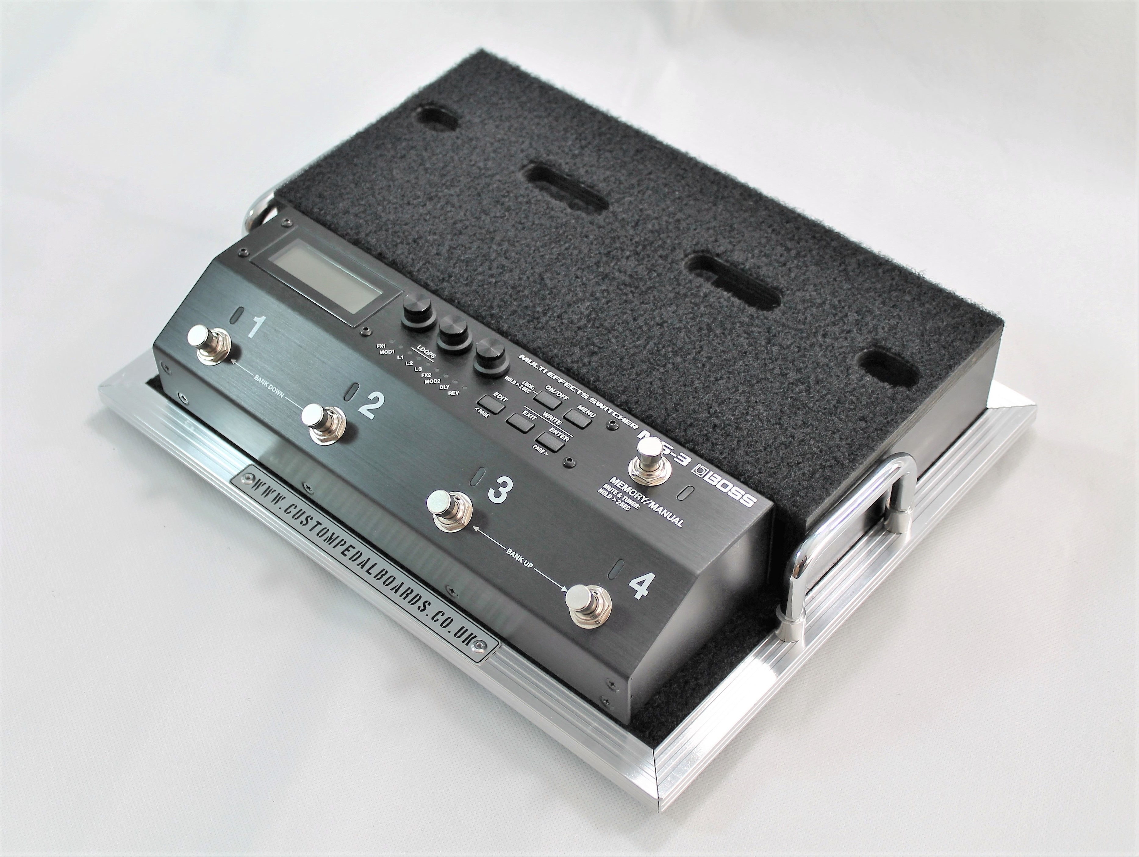 CPB Boss MS3 Board & Case Custom Pedal Boards