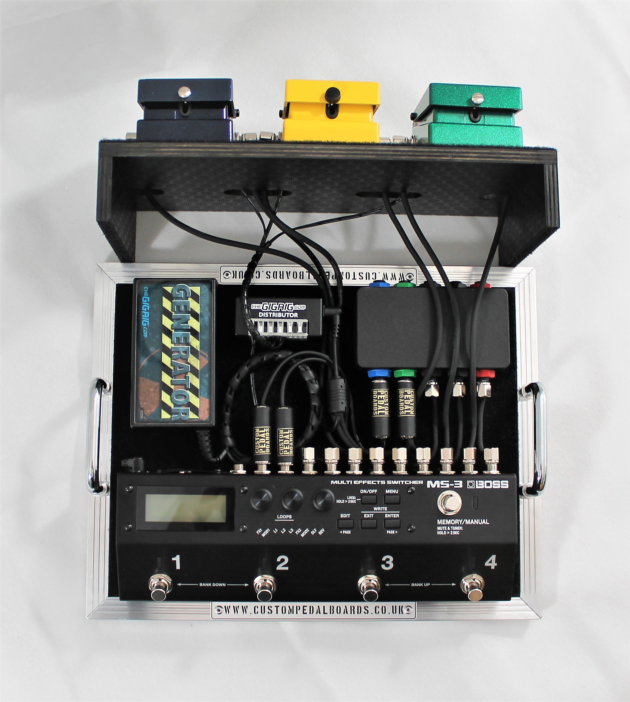 CPB Boss MS3 Board & Case Custom Pedal Boards